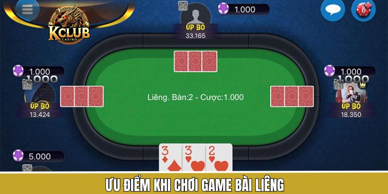 Một số đặc điểm nổi bật mà game bài Liêng đang sở hữu